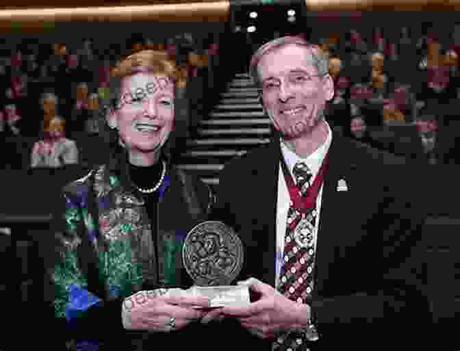 A Photo Of Mary Robinson Receiving An Award Mary Mary Joan G Robinson