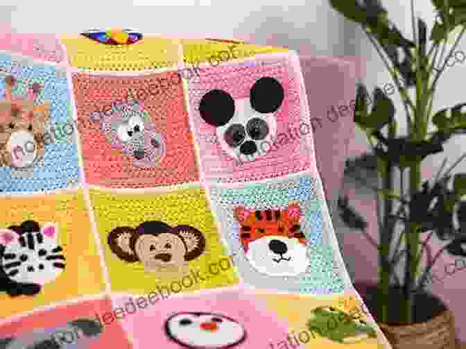 Crochet Blanket With Animals From The Safari Baby Blanket Crochet Tutorial And Instruction: Creative And Stunning Blanket Ideas To Crochet For Children: Baby Blanket Pattern