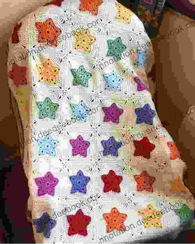 Crochet Blanket With Intricate Star Pattern Baby Blanket Crochet Tutorial And Instruction: Creative And Stunning Blanket Ideas To Crochet For Children: Baby Blanket Pattern