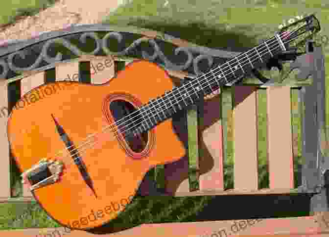 Manouche Gypsy Jazz Guitar With Ornate Fretboard And Soundhole Manouche Gypsy Jazz Guitar (Acoustic 2)