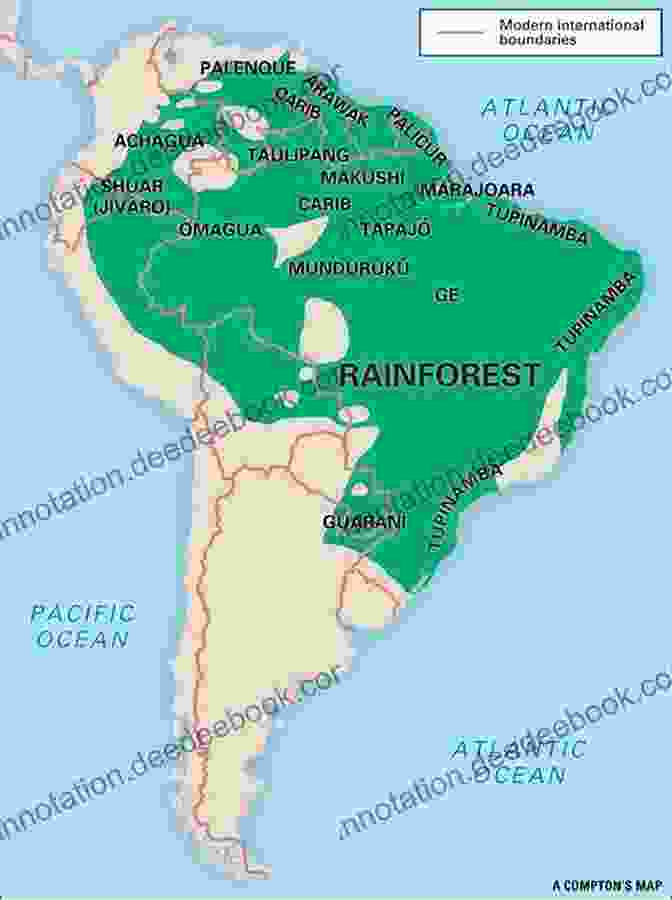 Map Of The Amazon Rainforest The Green Labyrinth: Exploring The Mysteries Of The Amazon