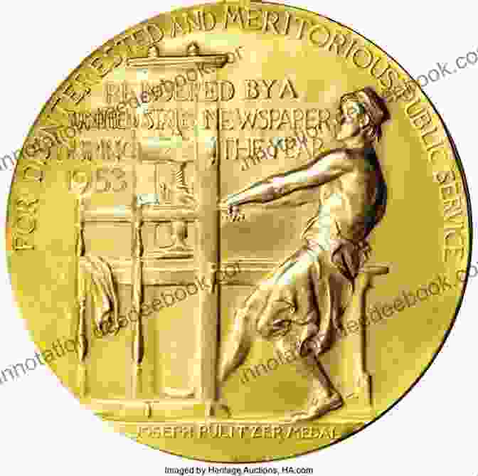 The Pulitzer Prize Trophy, A Gold Medallion With An Image Of Benjamin Franklin And The Inscription American Hunger: The Pulitzer Prize Winning Washington Post (A Vintage Short)