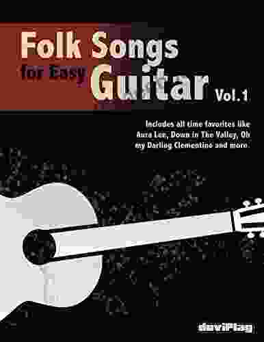 Folk Songs For Easy Guitar Vol 1